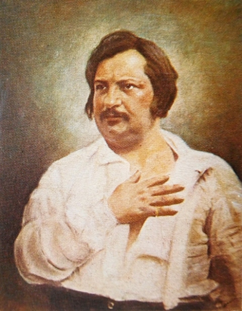 Louis Candide BOULANGER, Honoré de Balzac, huile sur toile, collection musée des Beaux-arts de Tours, 1836, © Dominique Couineau.